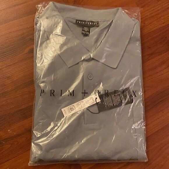 NWT Prim + Preux Smart Pocket Polo in Steel 4XL - Picture 5 of 6
